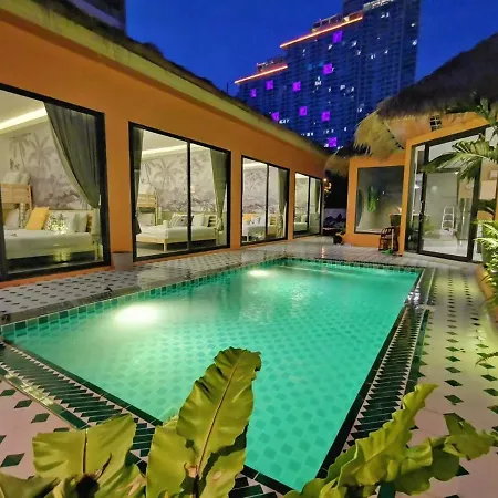 Dojo Pool Villa Jomtien Beach Exterior photo