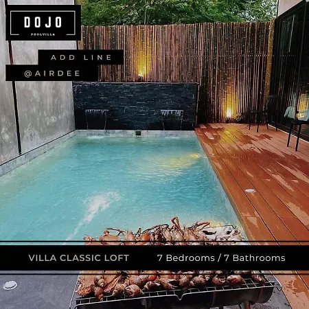 Dojo Pool Villa Jomtien Beach Exterior photo