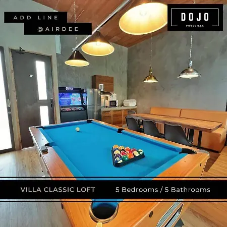 Dojo Pool Villa Jomtien Beach Exterior photo