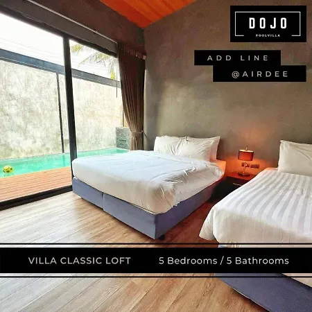 Dojo Pool Villa Jomtien Beach Exterior photo