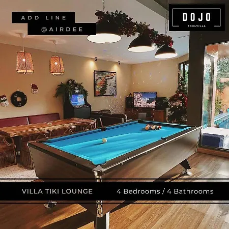 Dojo Pool Villa Jomtien Beach Exterior photo