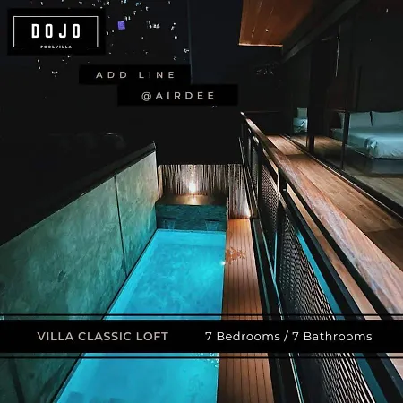 Dojo Pool Villa Jomtien Beach Exterior photo